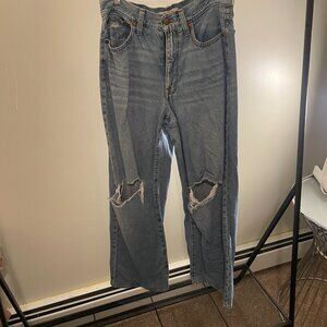 Madewell wide leg TALL jeans